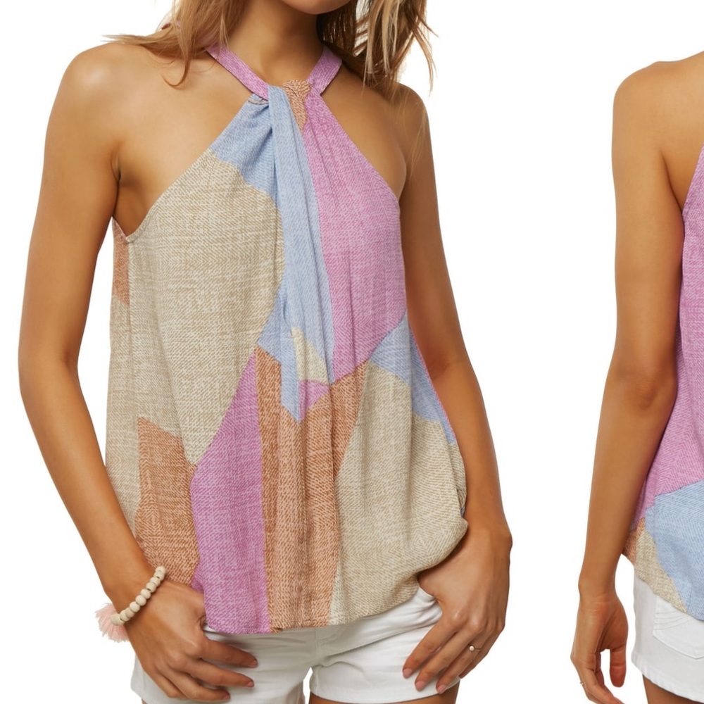 🦄🦋 O’Neill Bahama Print Halter Top 🦋🦄